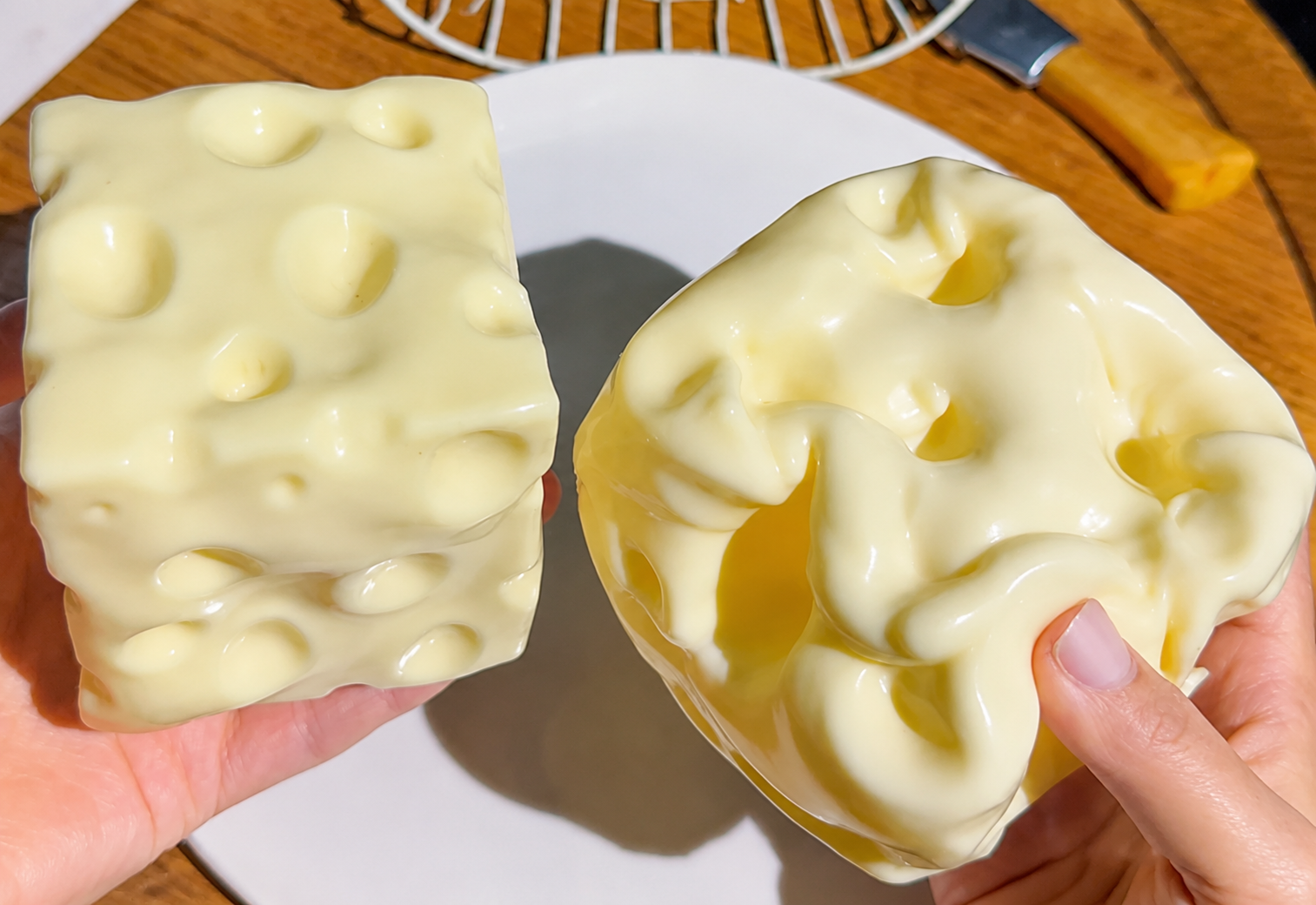 Light Yellow Cheese Squishy