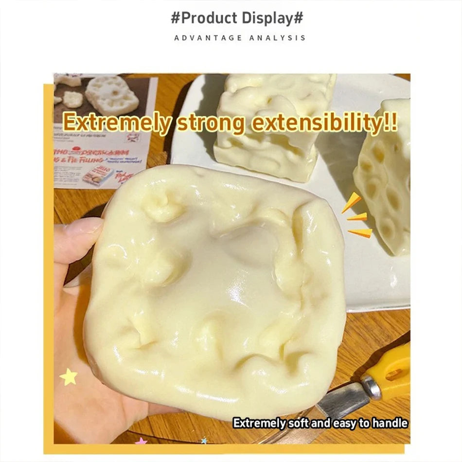 Light Yellow Cheese Squishy