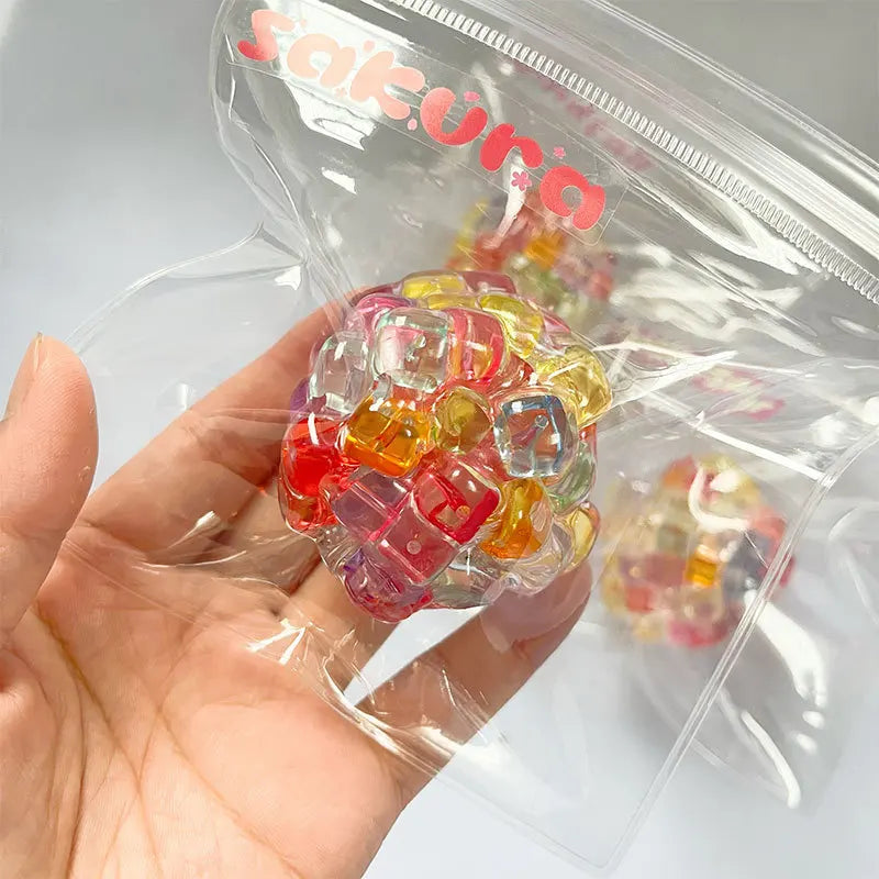 Ice Beads Squishy Ball